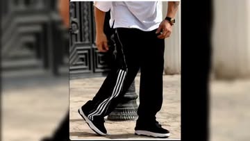 شلوار بگ بنگال بغل زیپ سه خط بالنسیگا سایز L XL 2XL